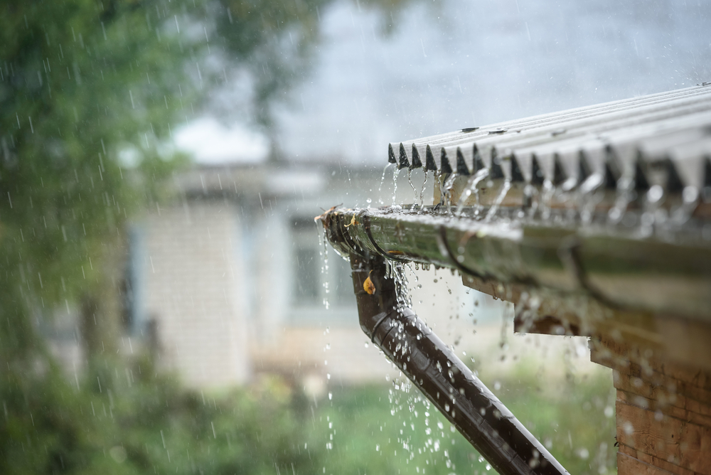 Rain,Flows,Down,From,A,Roof,Down Rain,Flows,Down,From,A,Roof,Down